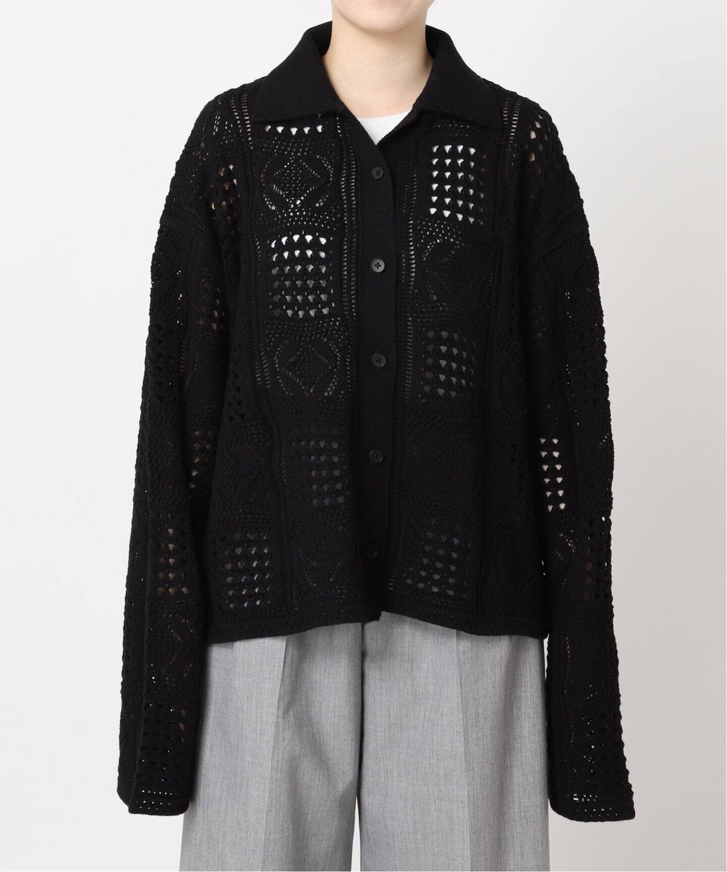 追加》CROCHET STYLE SHIRTS：ニット（ニット／セーター）｜CITYSHOP 