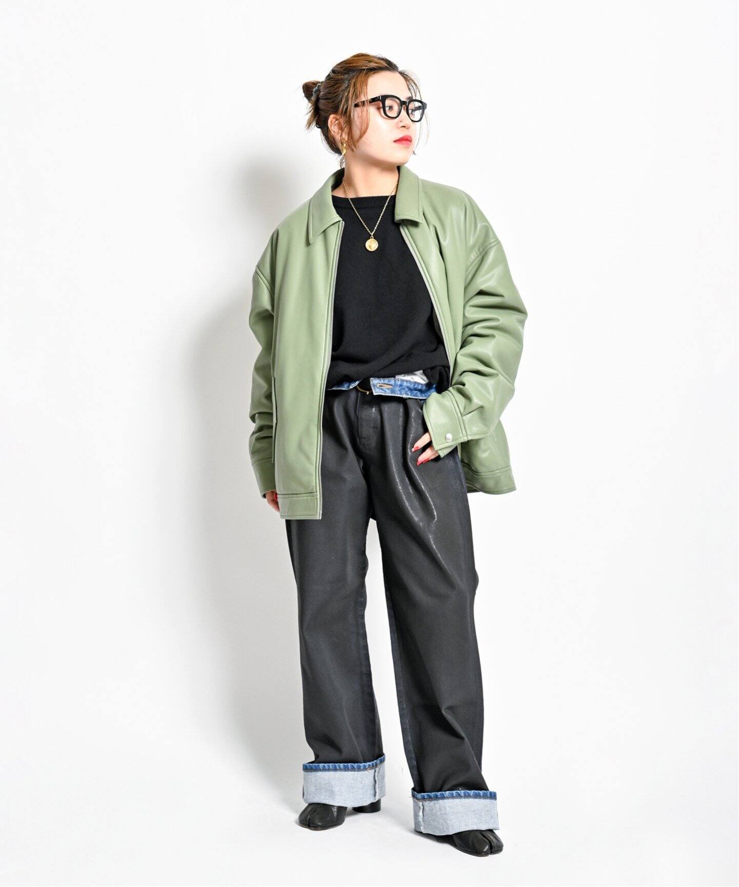 追加》OFF-SHOULDER STRETCH SWEATER 2：ニット（ニット／セーター