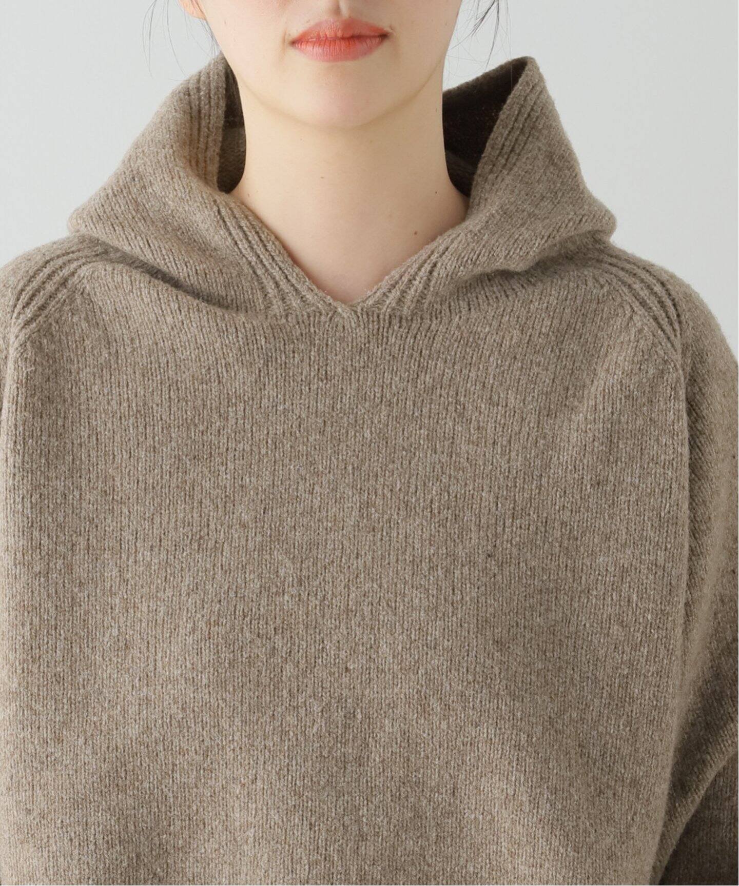 BASERANGE SOAR HOODIE KSOH-MW-WI24：ニット（ニット／セーター 