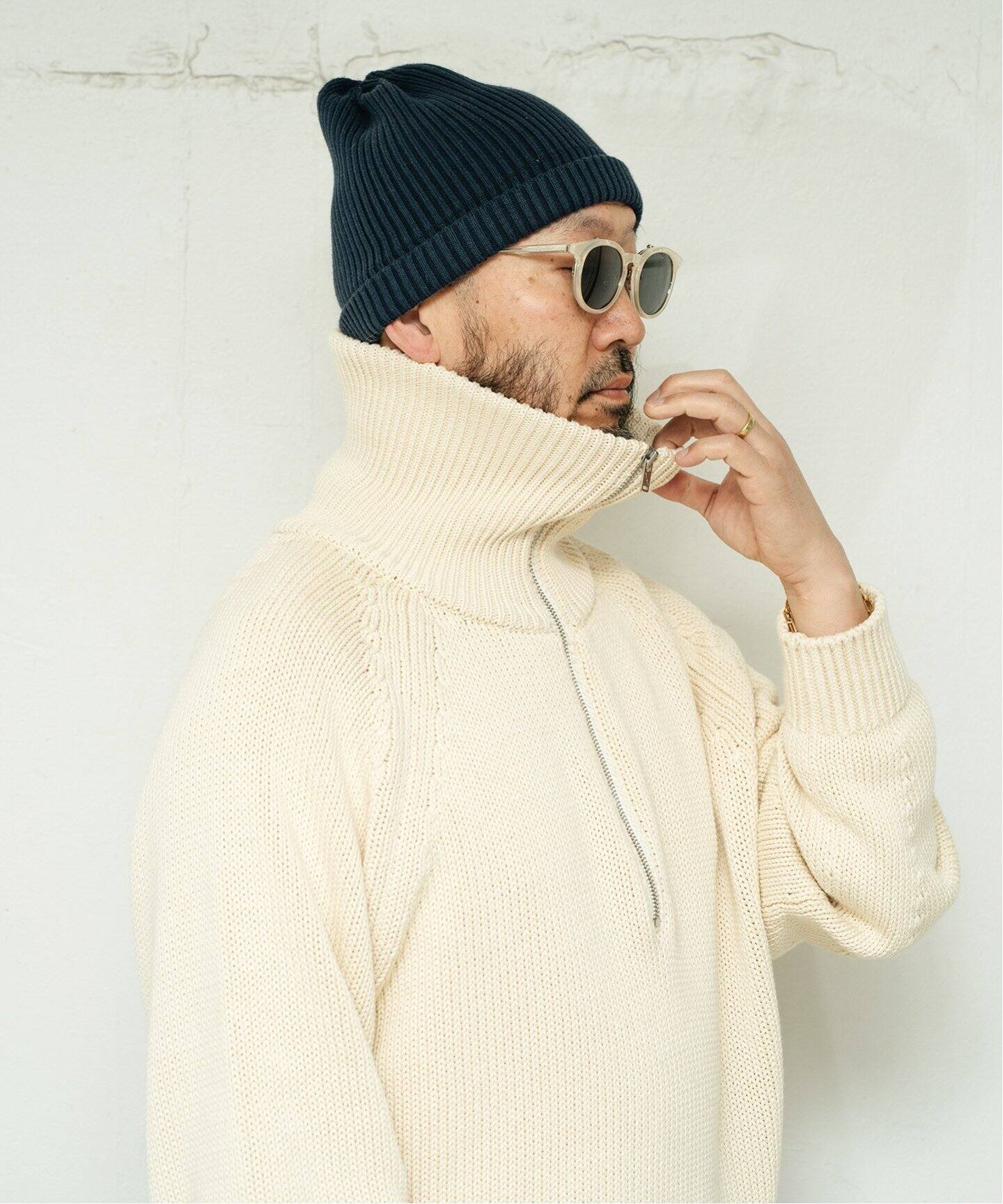 BATONER / バトナー】別注 Half Zip Sailor Knit（ニット／セーター 