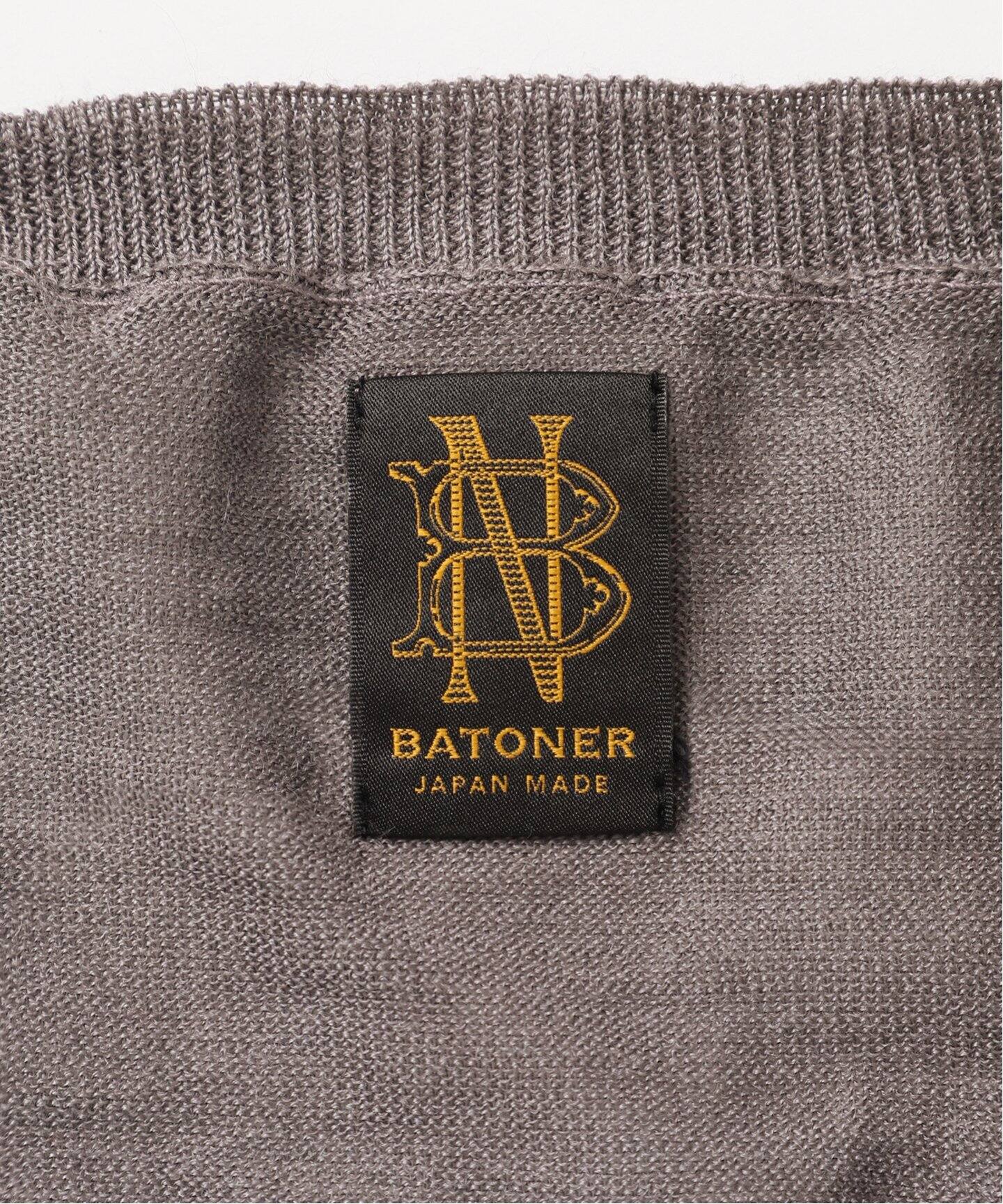 BATONER × L'ECHOPPE / バトナー レショップ別注 Vネック BATONER / バトナー】別注 V ネック ニット（ニット／セーター）｜L