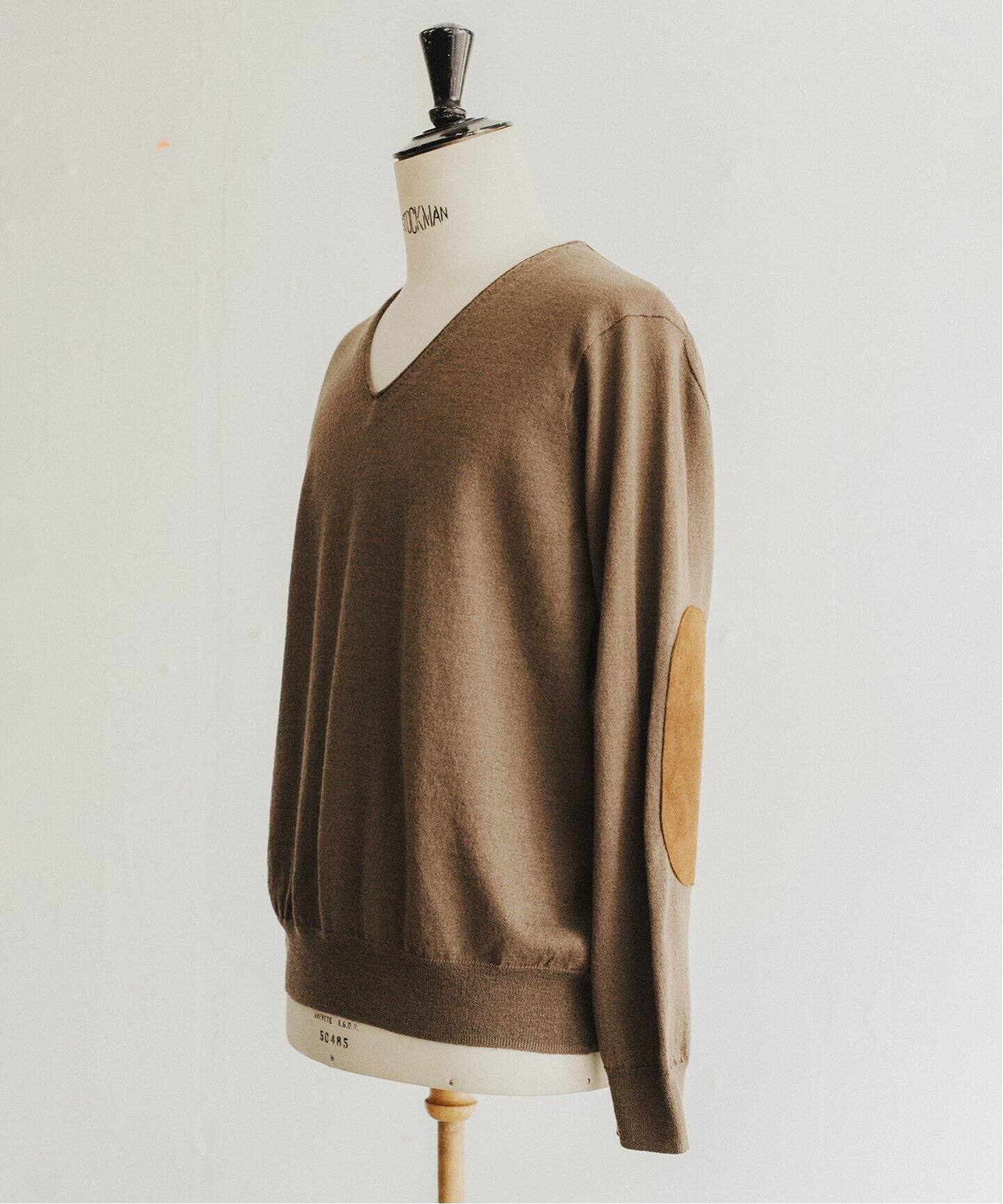 NAHYAT / ナヤット】 別注 V NECK SWEATER（ニット／セーター）｜L 
