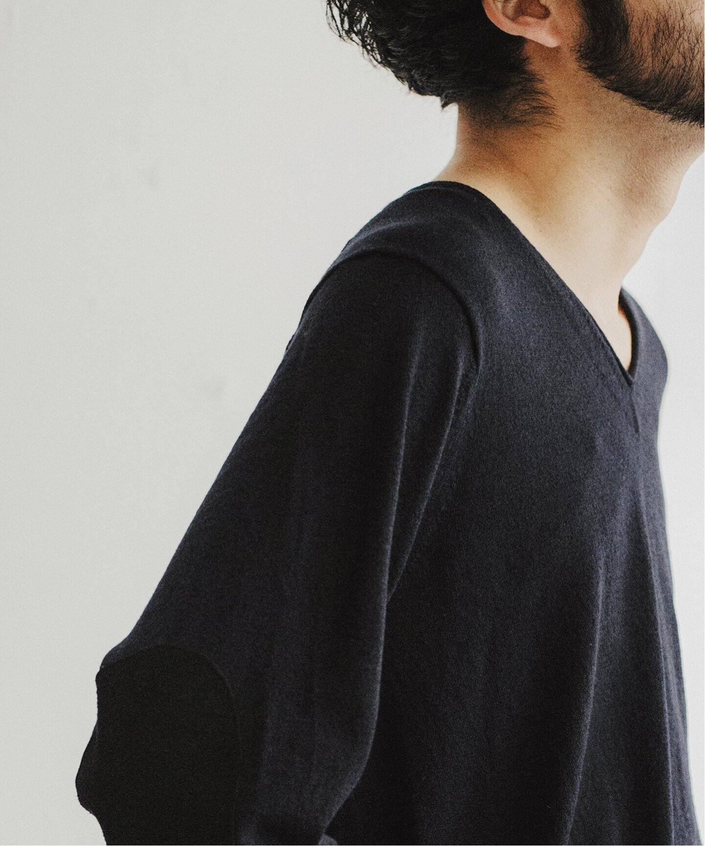 NAHYAT / ナヤット】 別注 V NECK SWEATER（ニット／セーター）｜L 