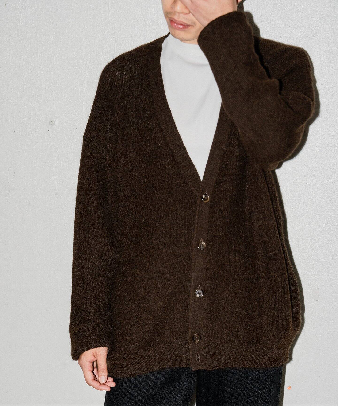 SEVEN BY SEVEN / セブンバイセブン】Fine alpaca KNIT CARDIGAN  