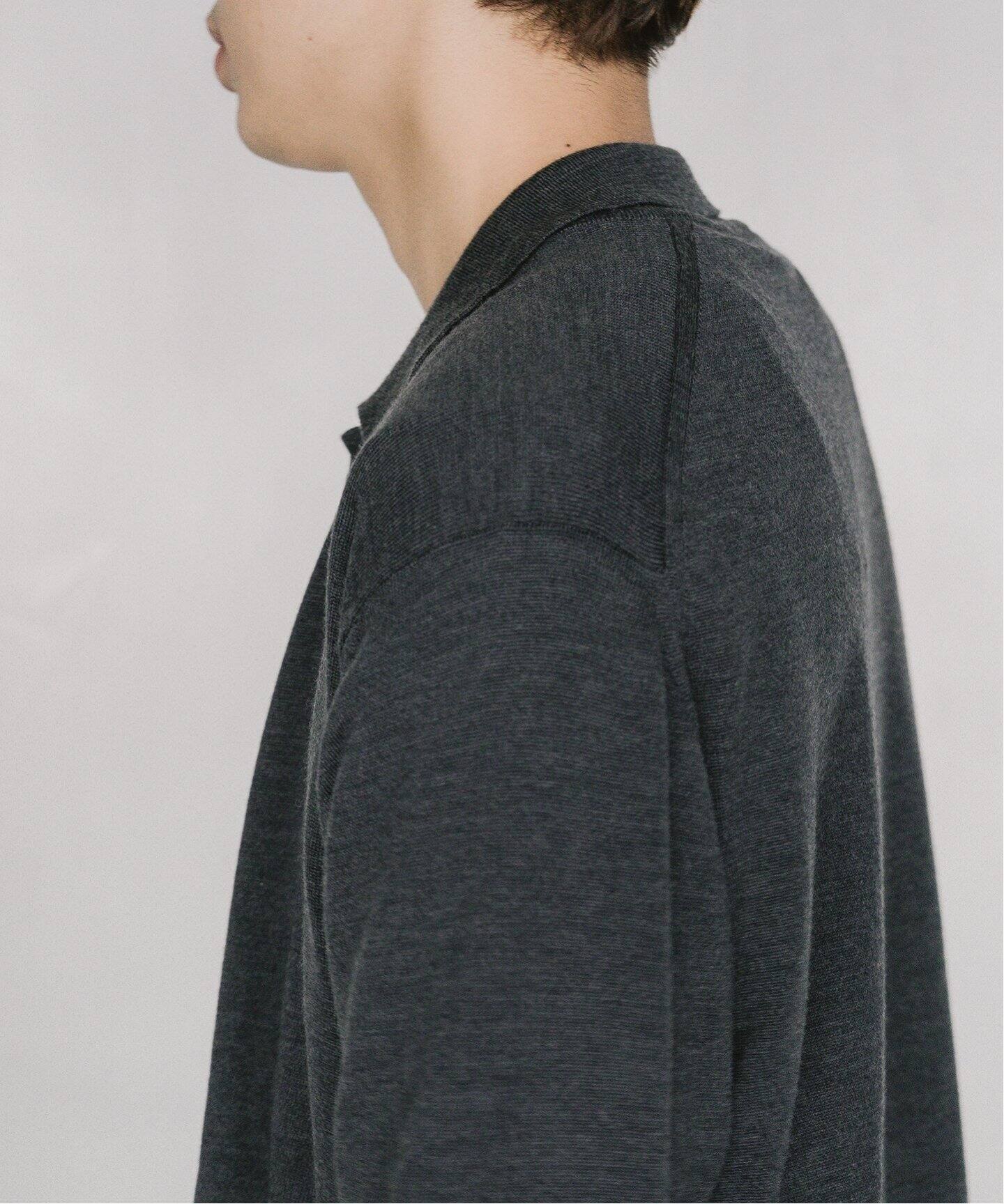 JOHN SMEDLEY / ジョンスメドレー】別注 ポロ シャツ カーディガン 