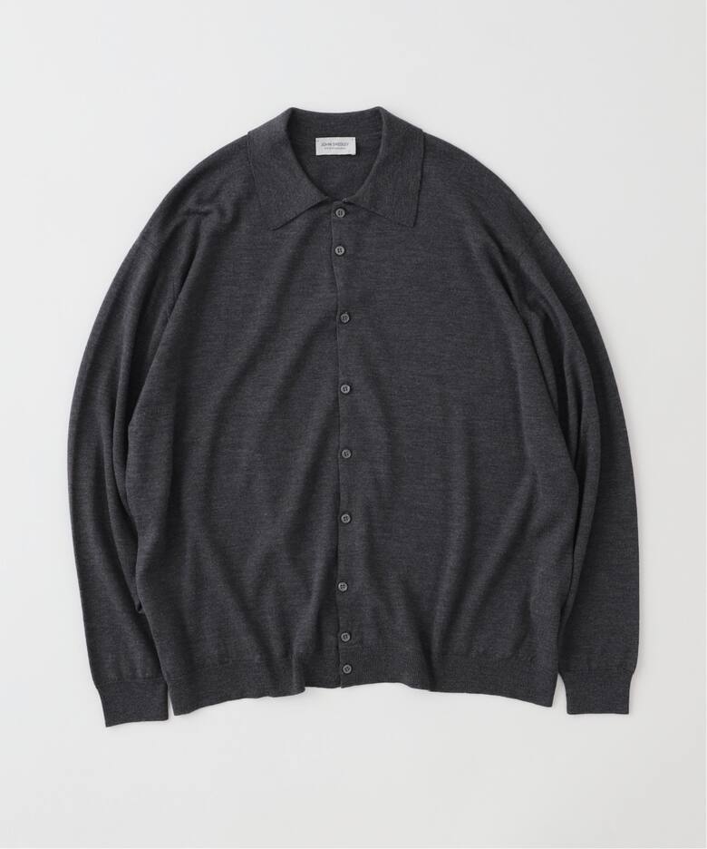 JOHN SMEDLEY / ジョンスメドレー】別注 ポロ シャツ カーディガン 