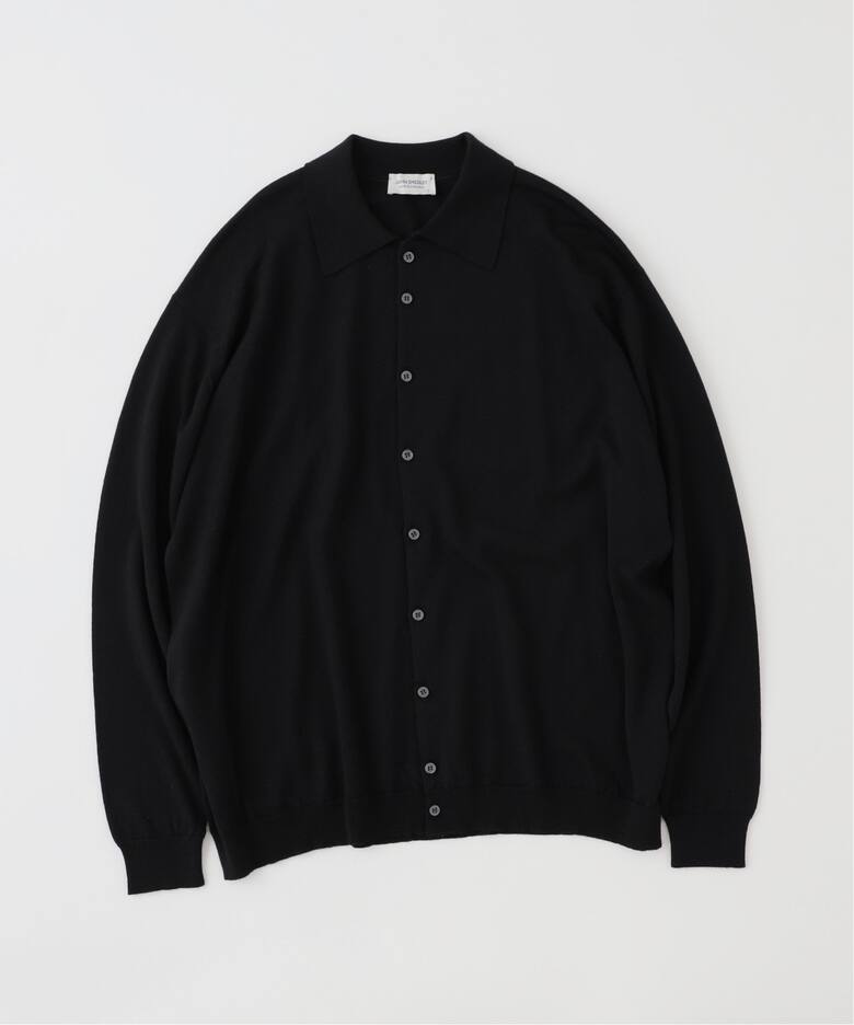 JOHN SMEDLEY / ジョンスメドレー】別注 ポロ シャツ カーディガン 