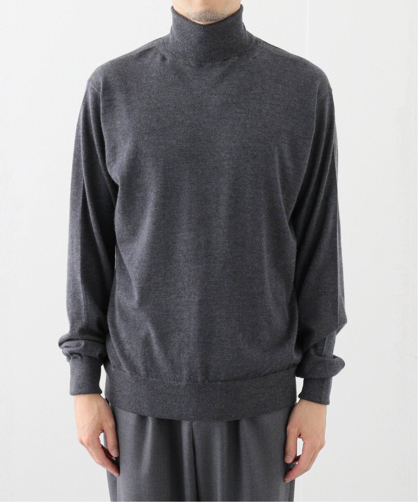 A.PRESSE / アプレッセ】Cashmere High Gauge Turtleneck（ニット  