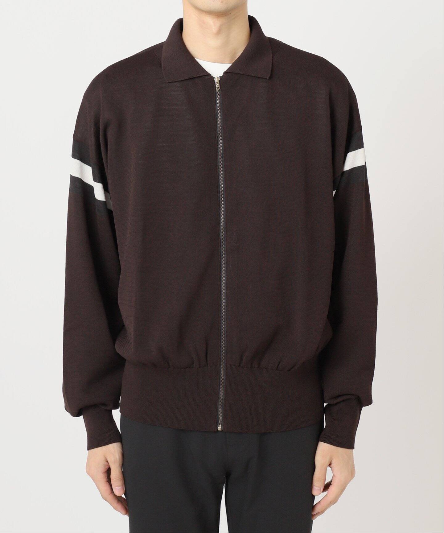 BATONER / バトナー】別注 zip up knit（ニット／セーター）｜L 