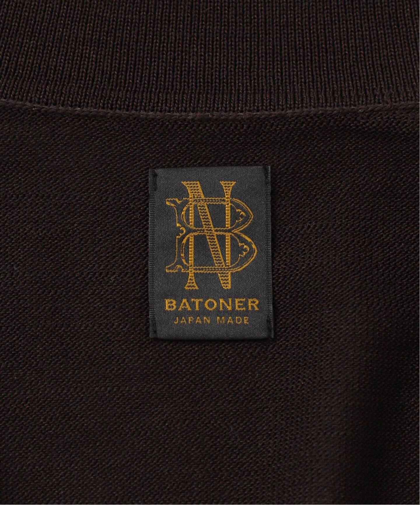 BATONER / バトナー】別注 zip up knit（ニット／セーター）｜L