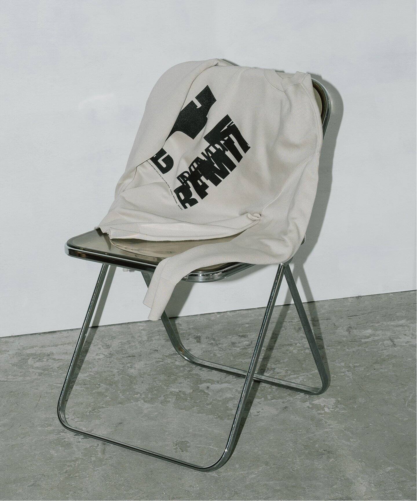 HEUGN / ユーゲン】別注 PRINTED COTTON KNIT（ニット／セーター）｜L