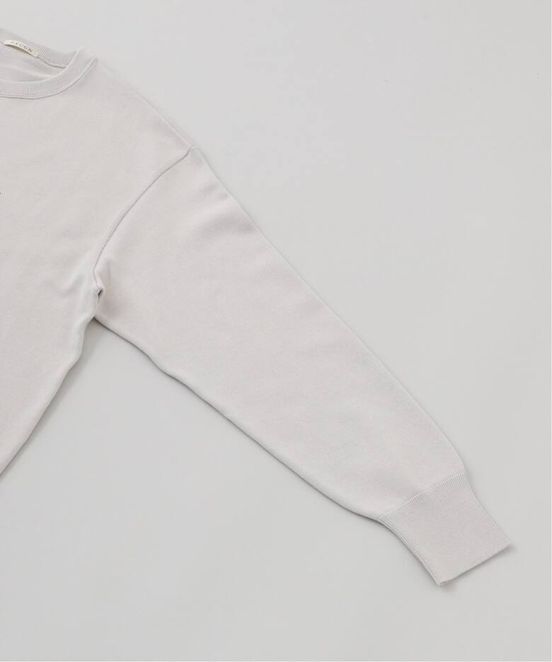 HEUGN / ユーゲン】別注 PRINTED COTTON KNIT（ニット／セーター）｜L 