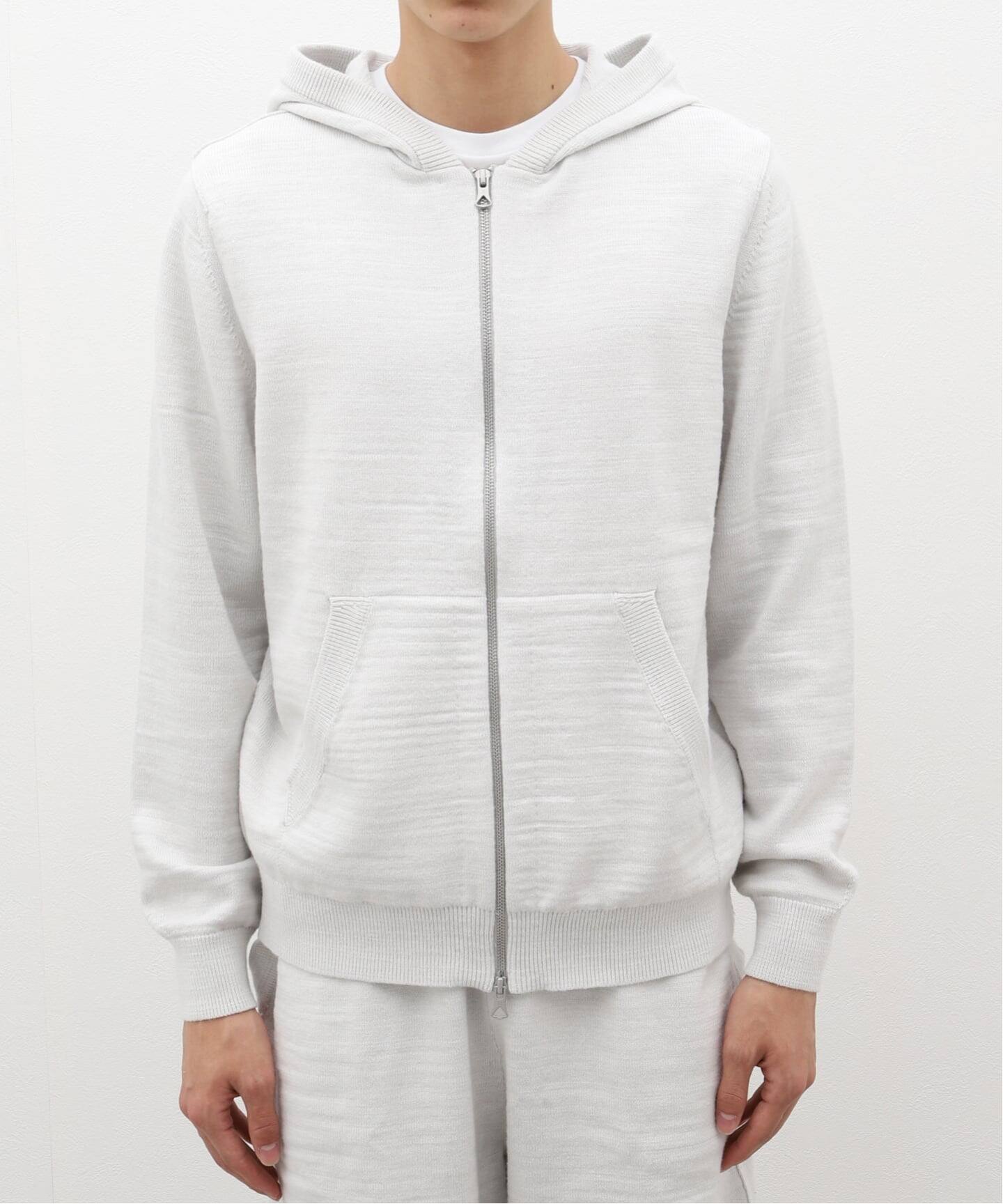 COTTON SLUB LAUREL FULL ZIP HOODIE（パーカー）｜REIGNING CHAMP 
