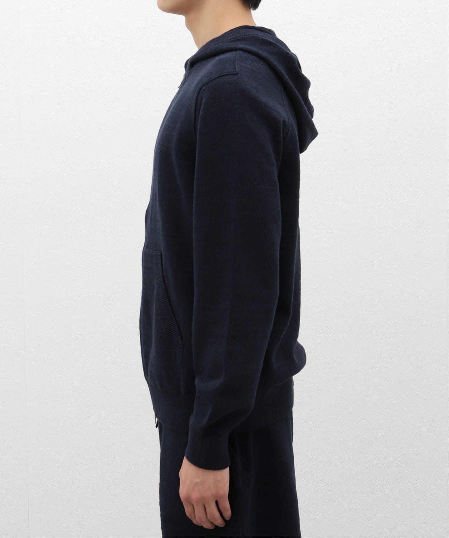 COTTON SLUB LAUREL FULL ZIP HOODIE（パーカー）｜REIGNING
