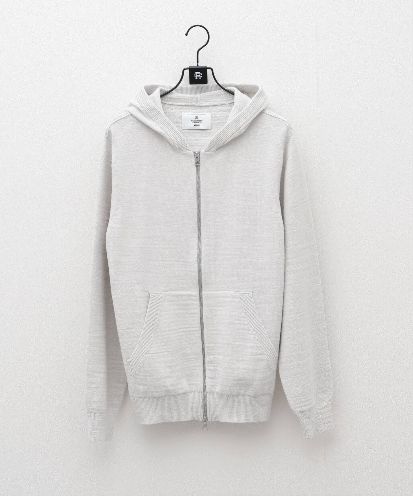 COTTON SLUB LAUREL FULL ZIP HOODIE（パーカー）｜REIGNING CHAMP 