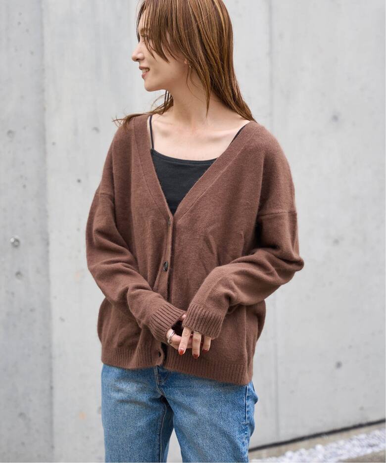 フォックス混ファーニットカーディガン（ニット／セーター）｜OUTDOOR  