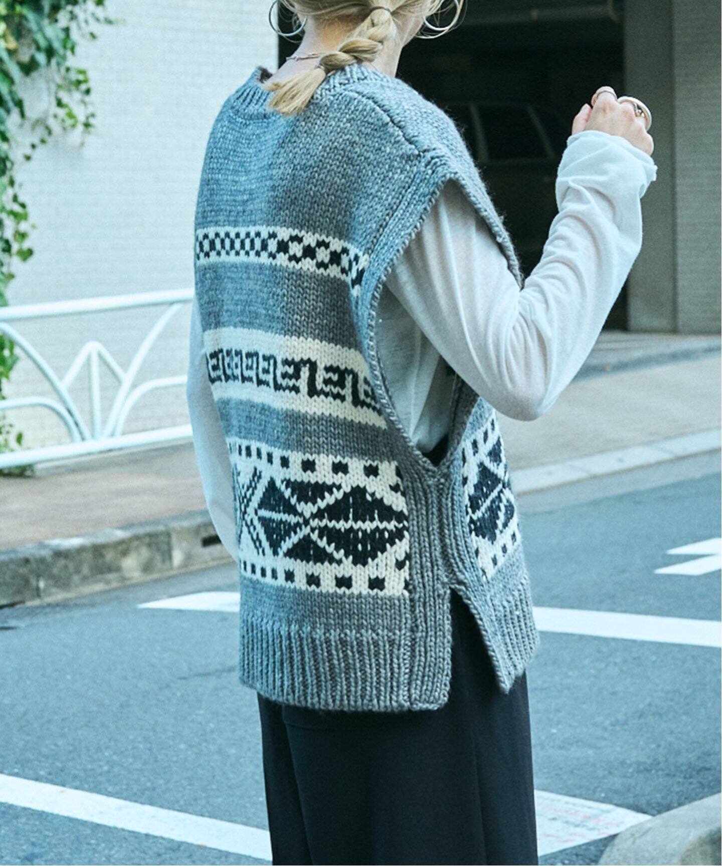 カウチンベスト（ニット／セーター）｜OUTDOOR PRODUCTS（アウトドア  