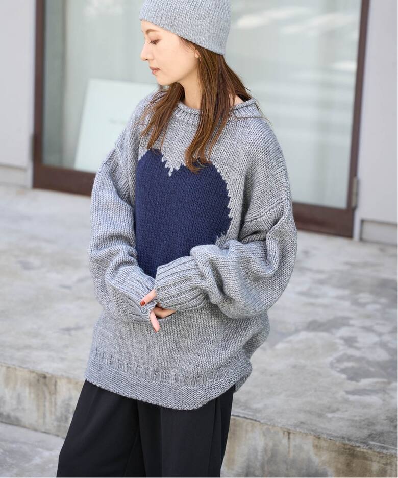 ≪追加2≫ ガンジーハートニット（ニット／セーター）｜OUTDOOR  