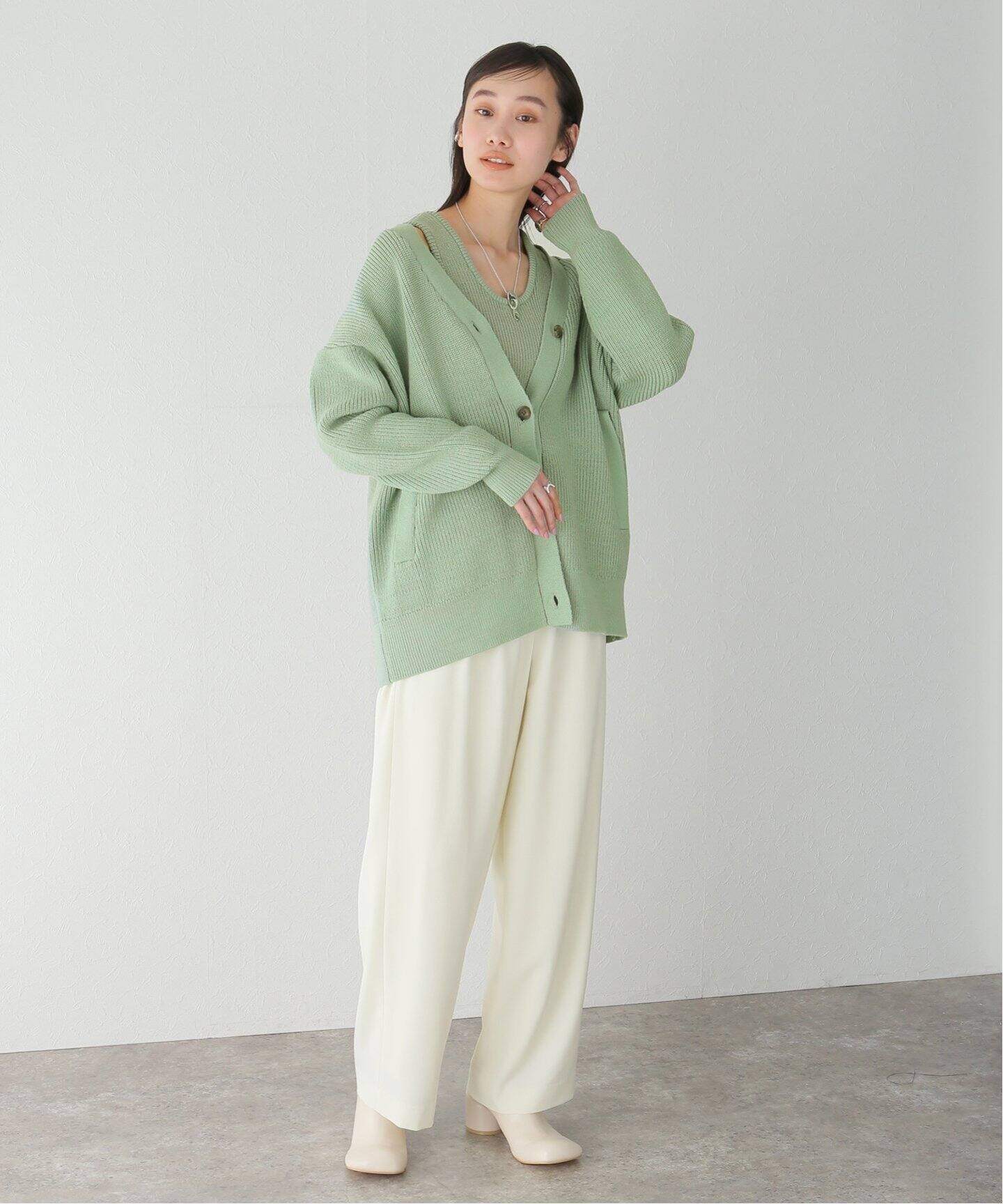 CLANE / クラネ】BUSTIER SET KNIT C/D（カーディガン）｜BOICE FROM  