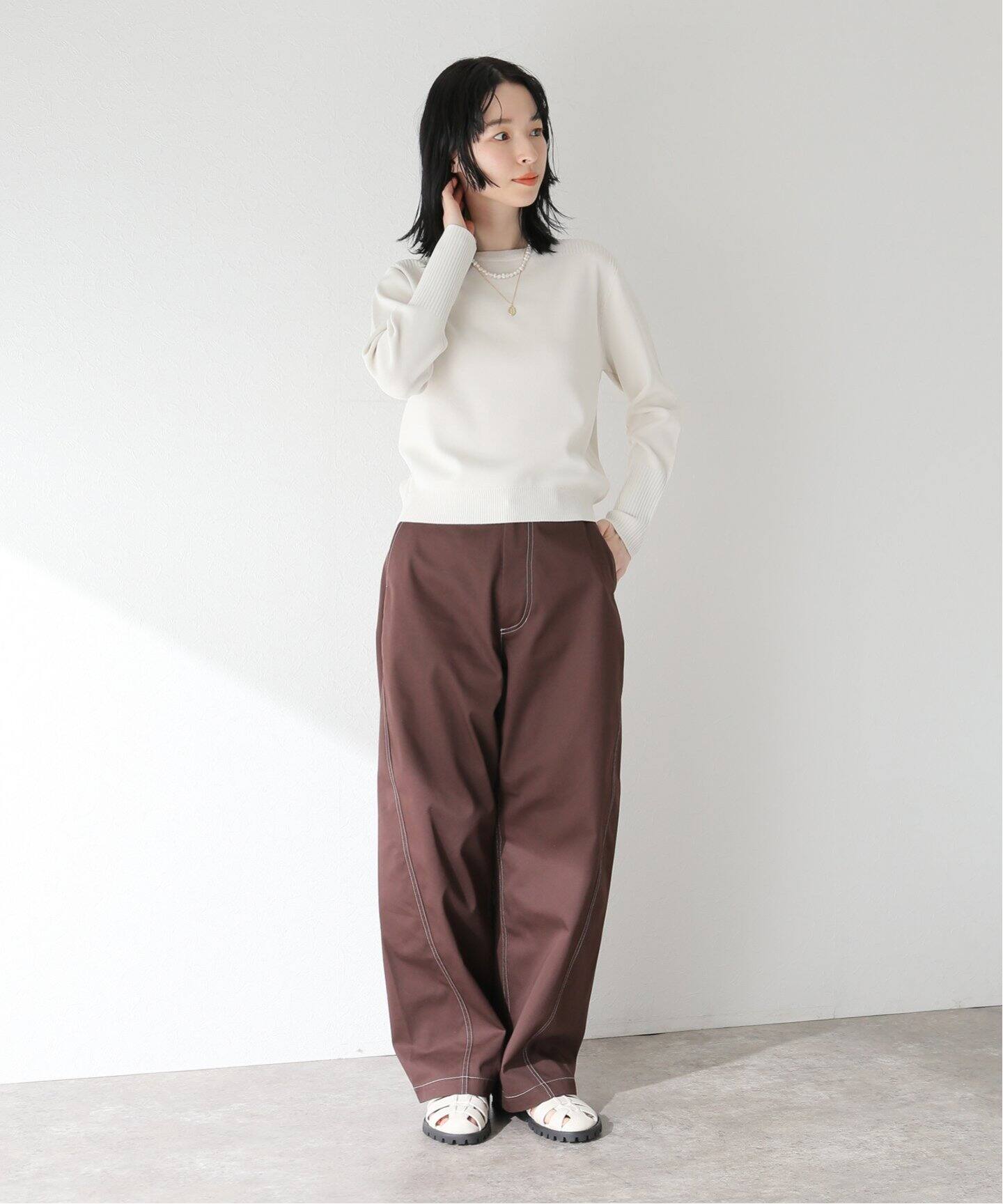 CLANE / クラネ】BASIC COMPACT KNIT TOPS（ニット／セーター）｜BOICE 