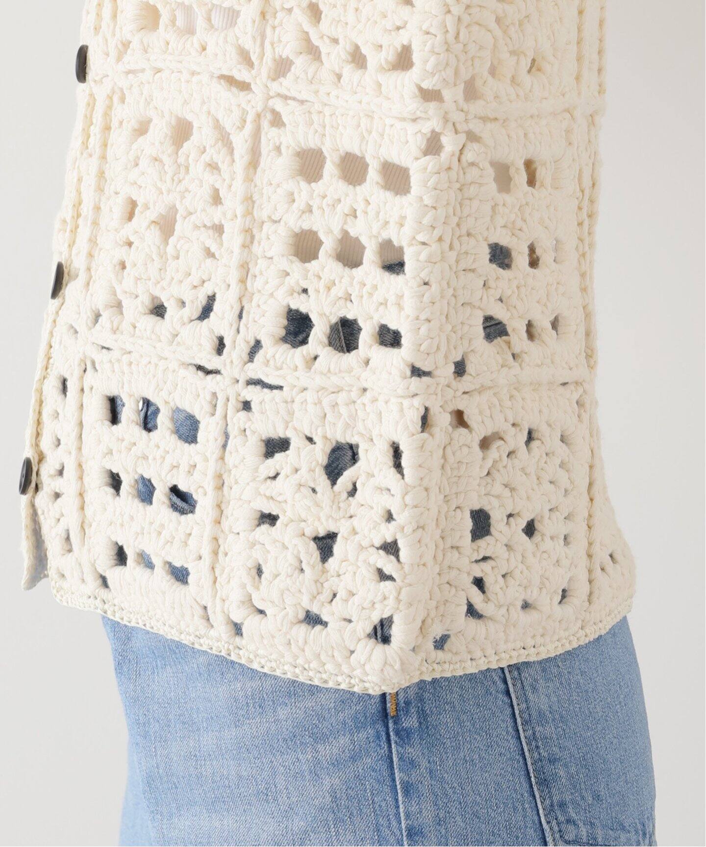 【新品】TODAYFUL Crochet Knit Shirts 今期 新作 今期 ✴︎ TODAYFUL ✴︎ Crochet Knit Shirts