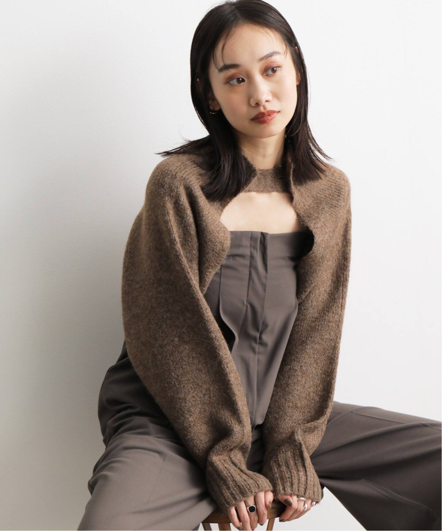 TODAYFUL Melange Sleeve Knit 12420504（ニット／セーター）｜BOICE 