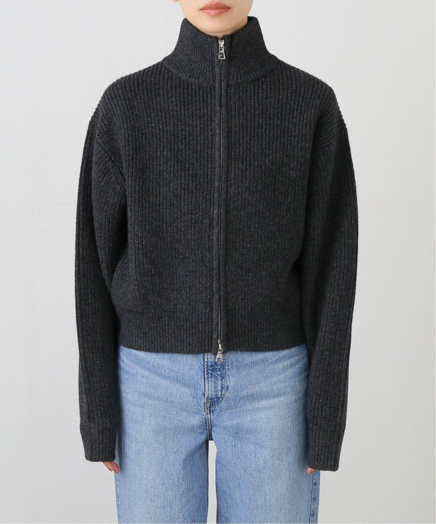 MY__ CROPPED DRIVERS KNIT（ニット／セーター）｜BOICE FROM  