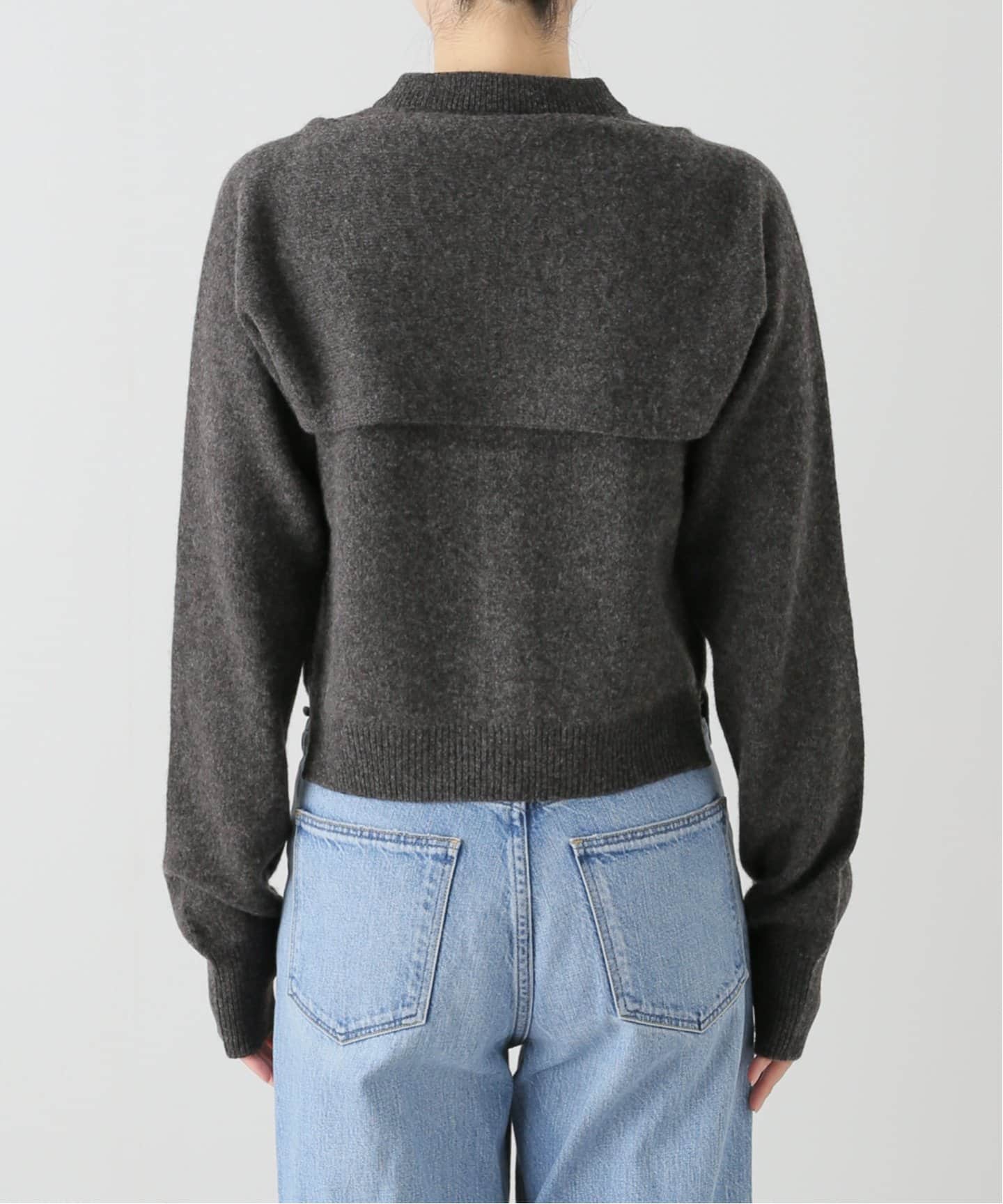 新品未使用★CLANE ARRANGE KNIT TOPS チャコールグレー CLANE(クラネ) ARRANGE KNIT TOPS - COLDBECK ONLINE（コール