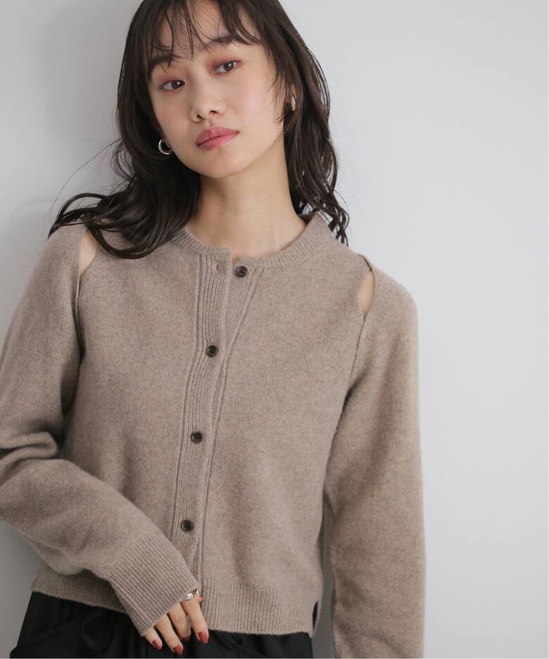 CLANE ARRANGE KNIT TOPS 17106-2092（ニット／セーター）｜BOICE FROM  