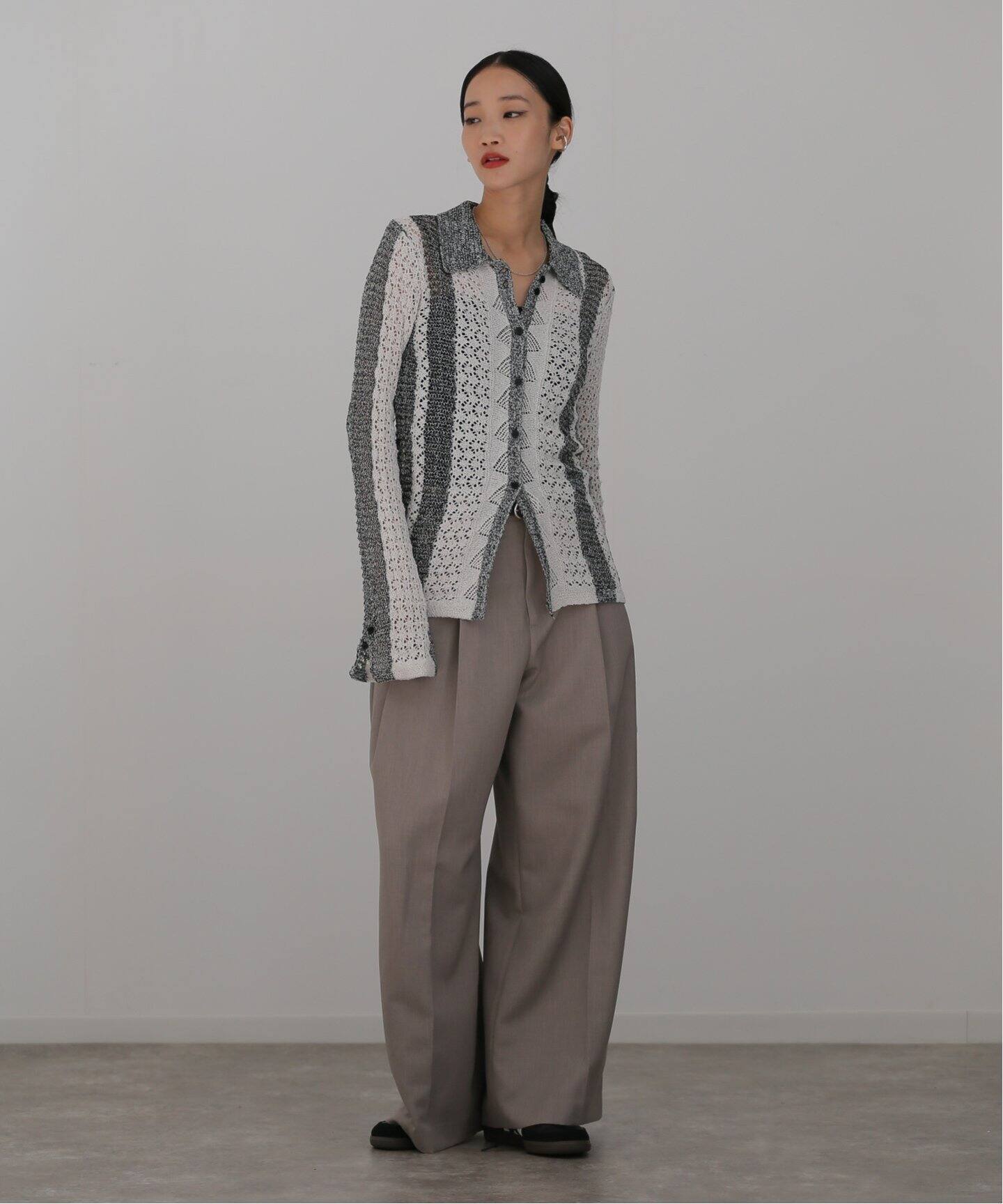 anuke Mix Knit Shirts（ニット／セーター）｜BOICE FROM BAYCREW