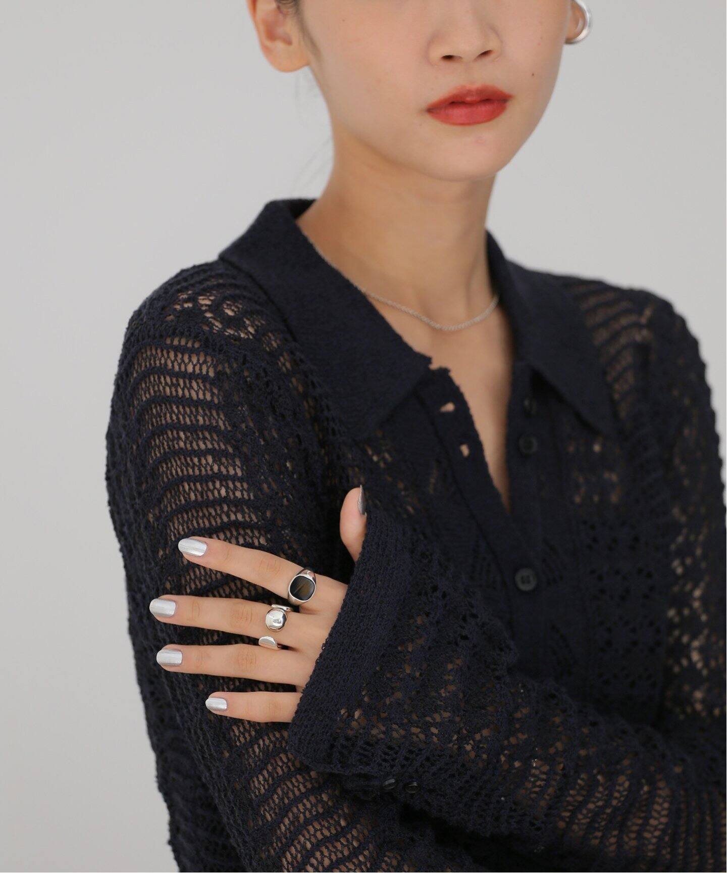 anuke Mix Knit Shirts（ニット／セーター）｜BOICE FROM BAYCREW