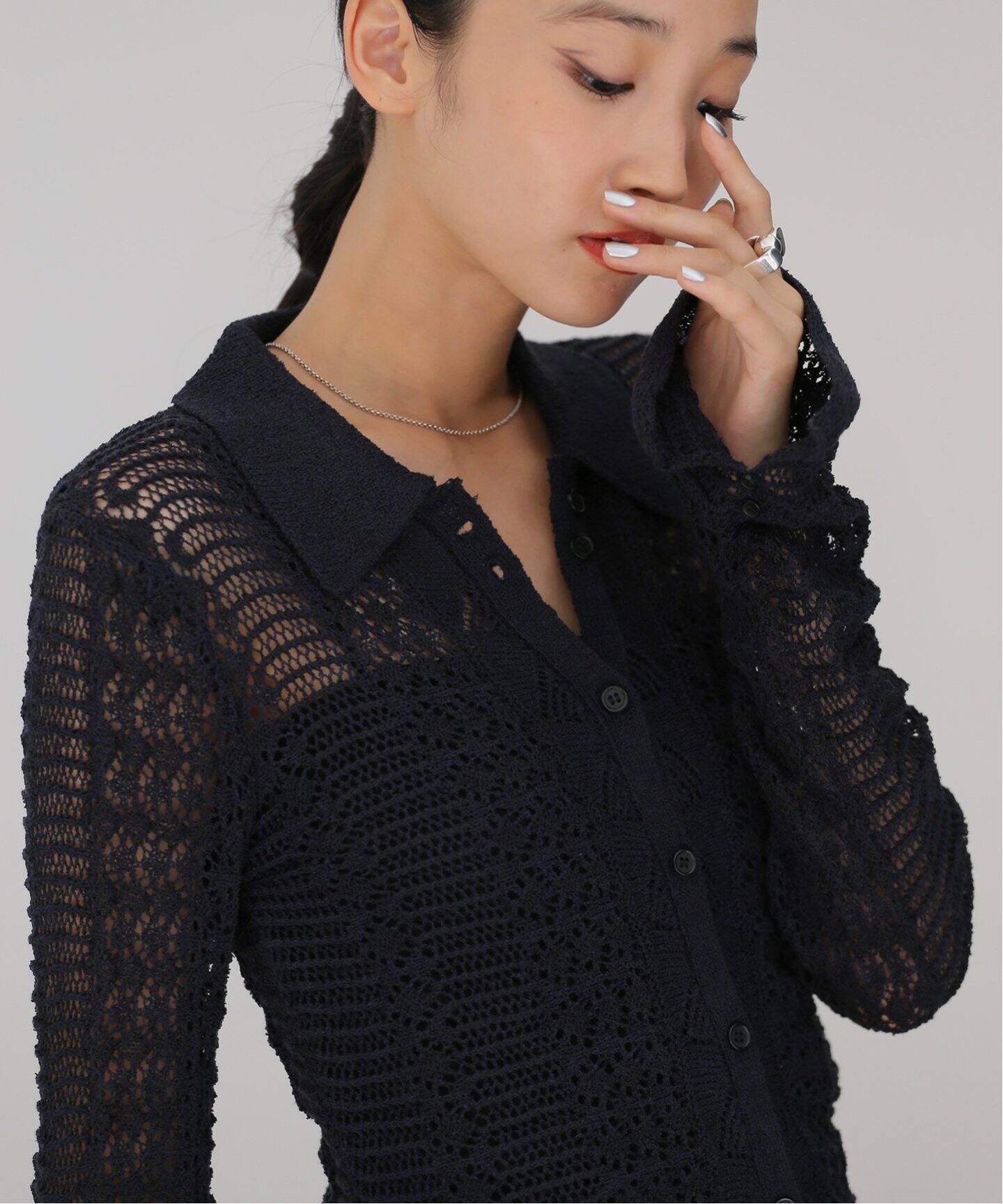 anuke Mix Knit Shirts（ニット／セーター）｜BOICE FROM BAYCREW