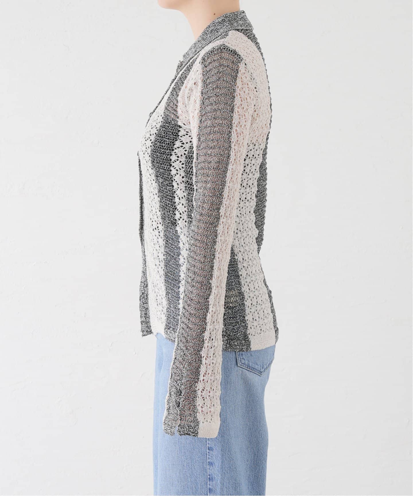 ànuke online store（アンヌーク） / Mix Knit ShirtsMix Knit