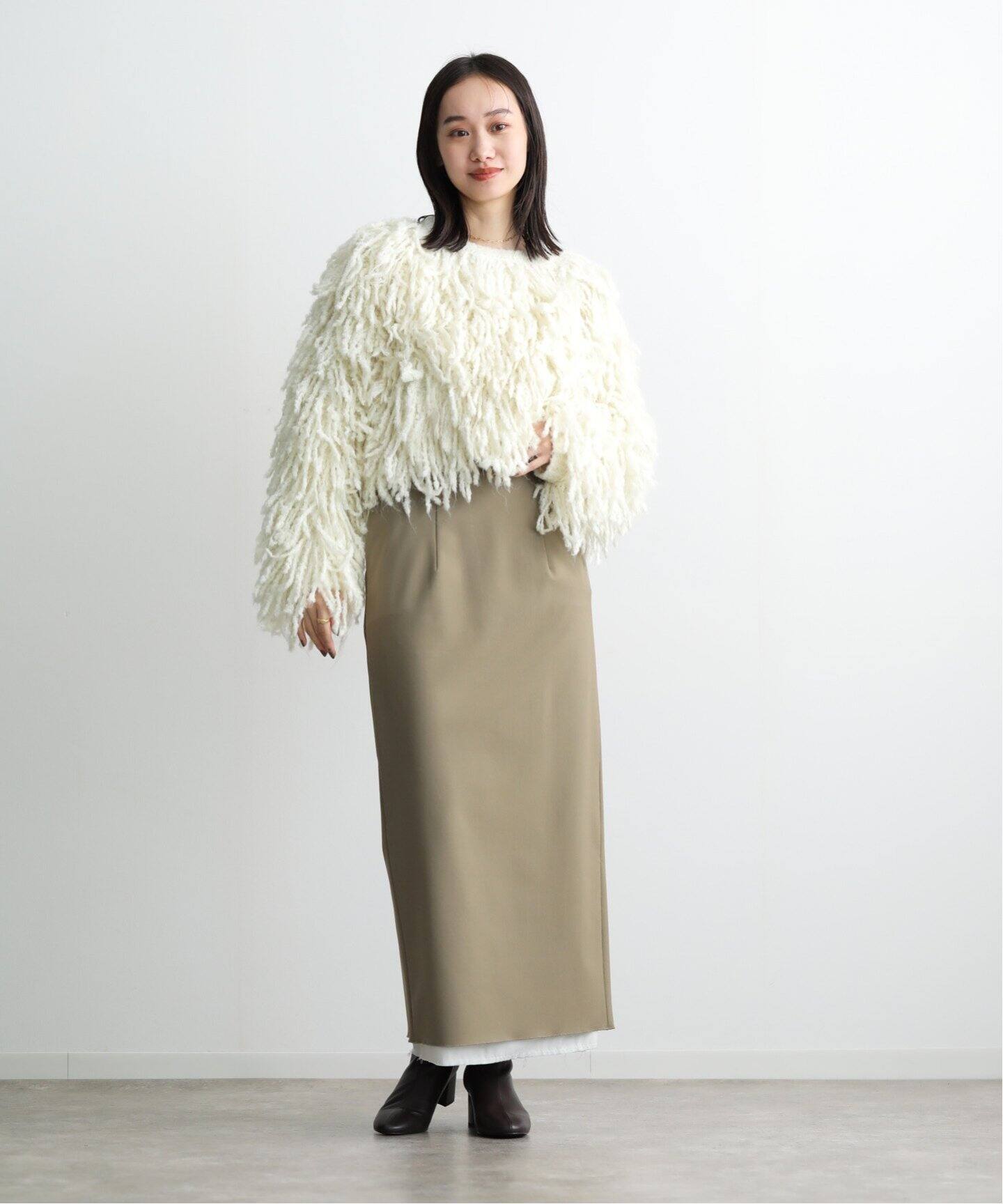 anuke Loop Fringe Knit 62420514（ニット／セーター）｜BOICE FROM 