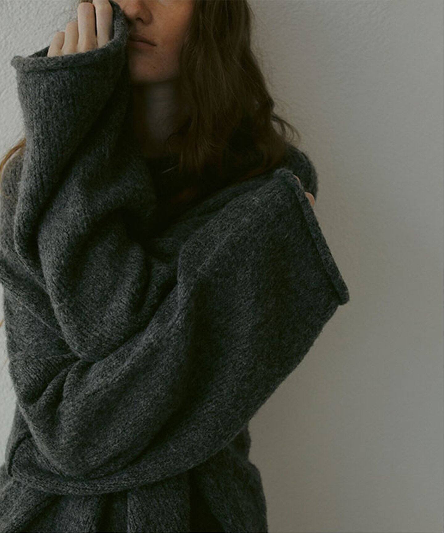 ETRE TOKYO ハイネックオーバーサイズニットプルオーバー 1224611050  