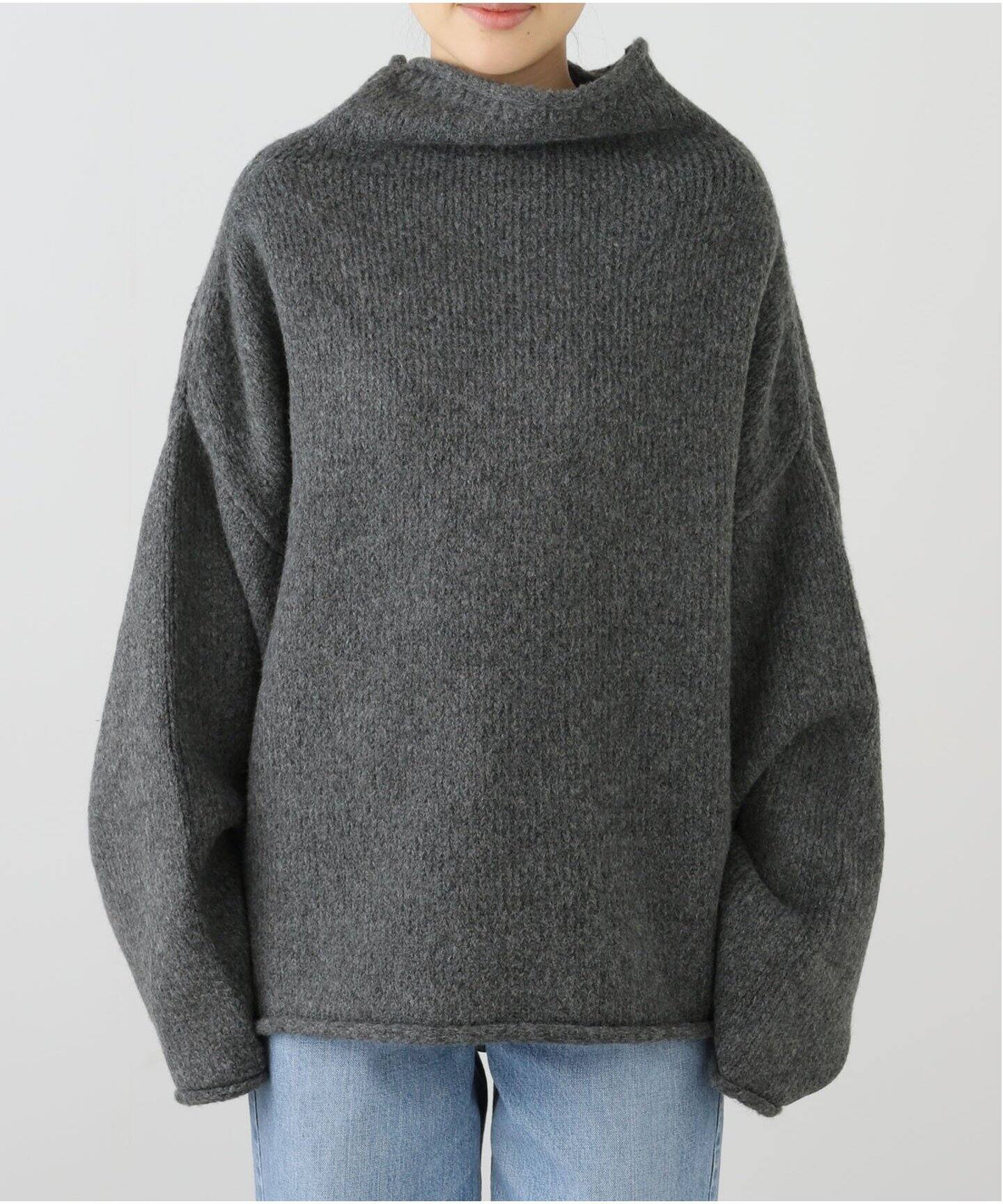 ETRE TOKYO ハイネックオーバーサイズニットプルオーバー 1224611050  