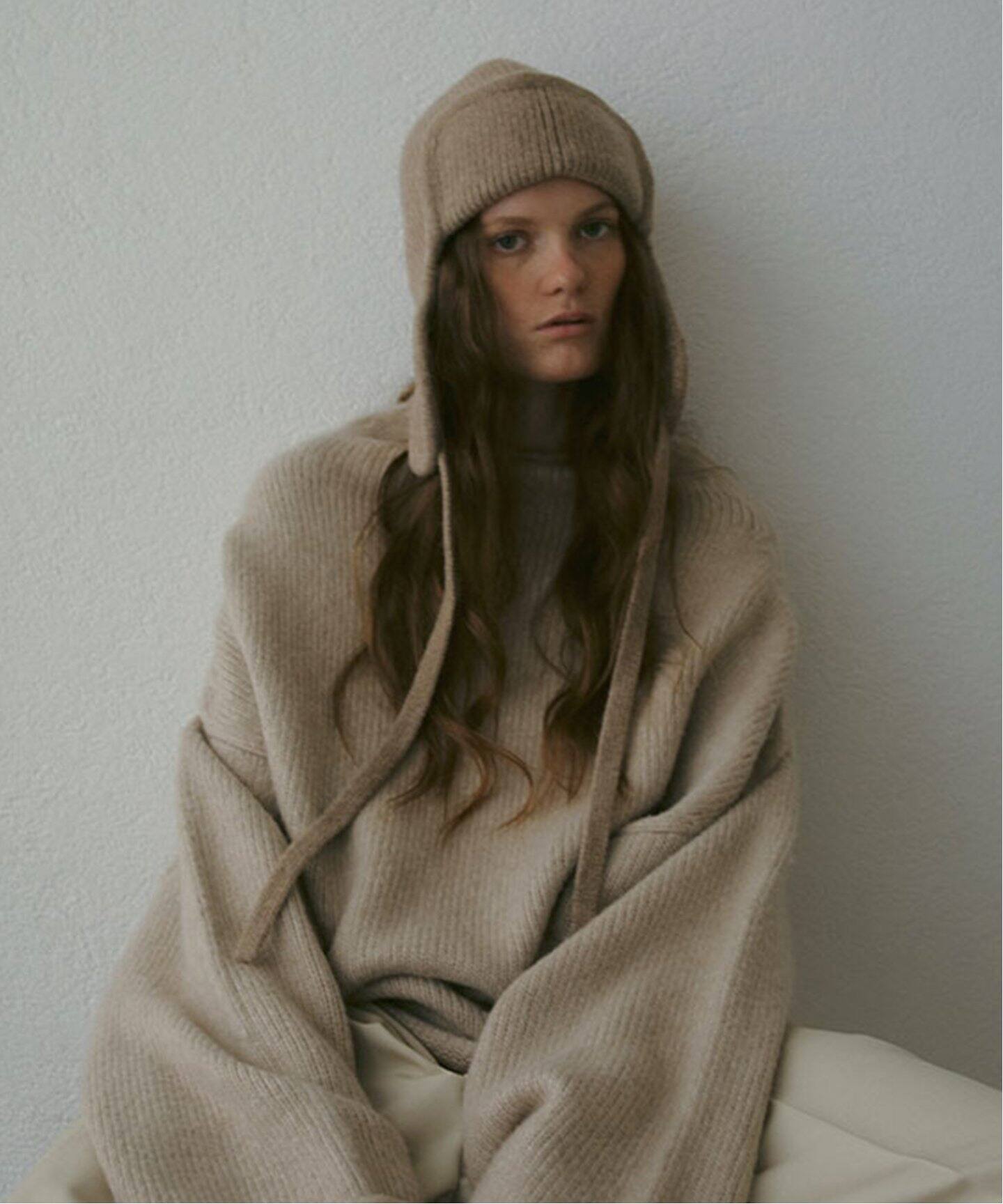 ETRE TOKYO ハイネックオーバーサイズニットプルオーバー 1224611050  