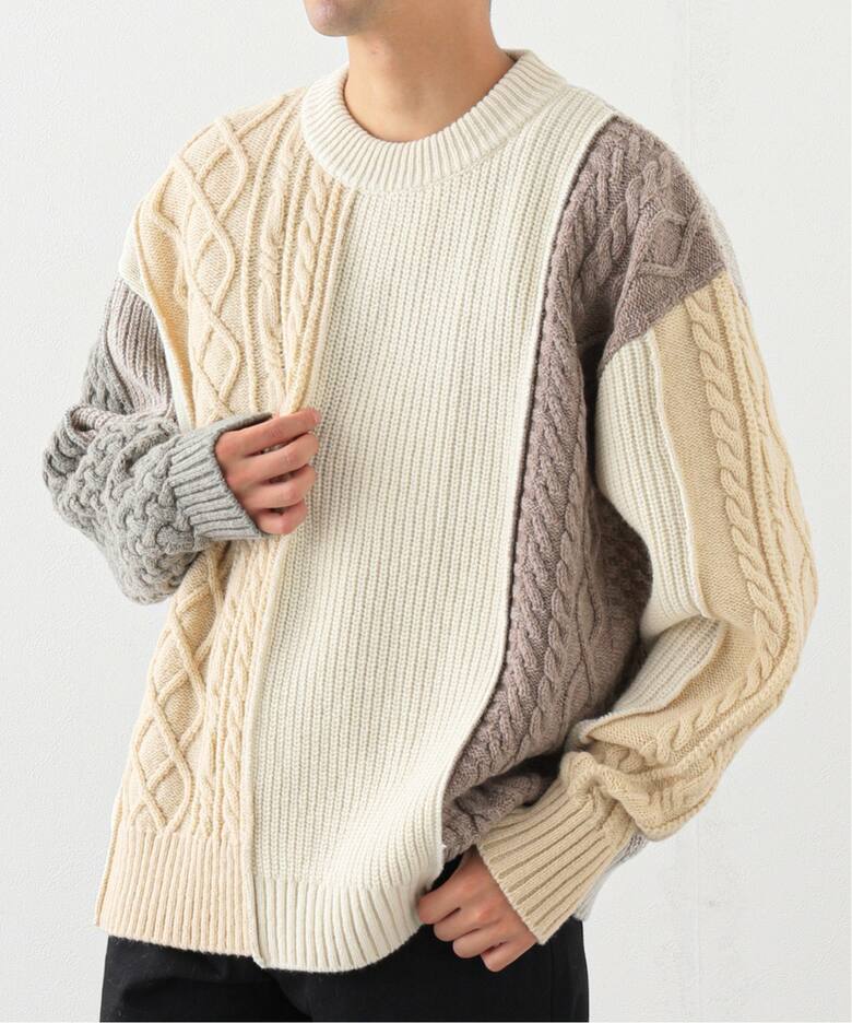 KURO REMAKE KNIT SWEATER (UNISEX)（ニット／セーター）｜BOICE FROM 