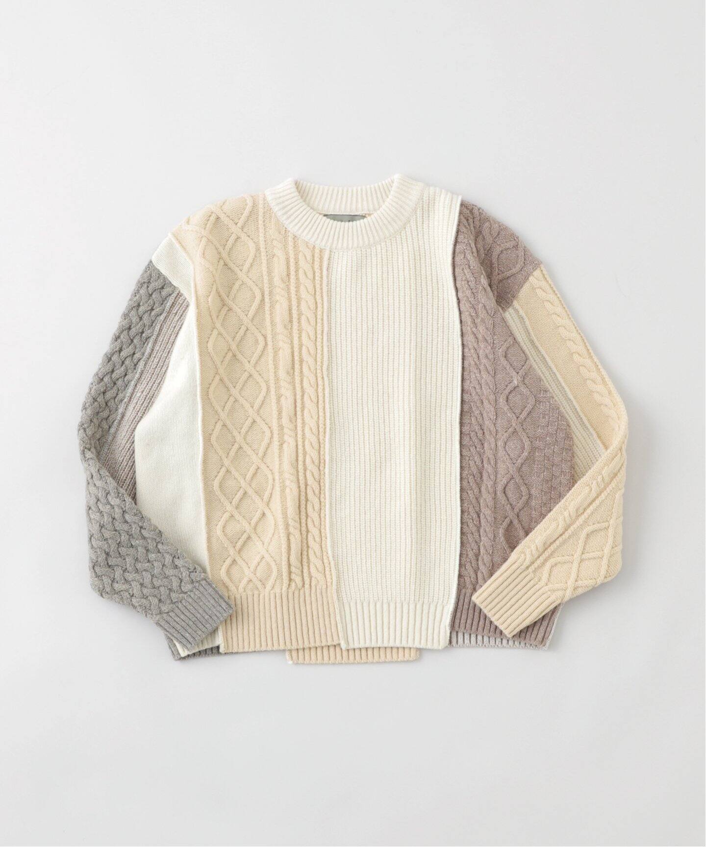 KURO REMAKE KNIT SWEATER (UNISEX)（ニット／セーター）｜BOICE FROM 