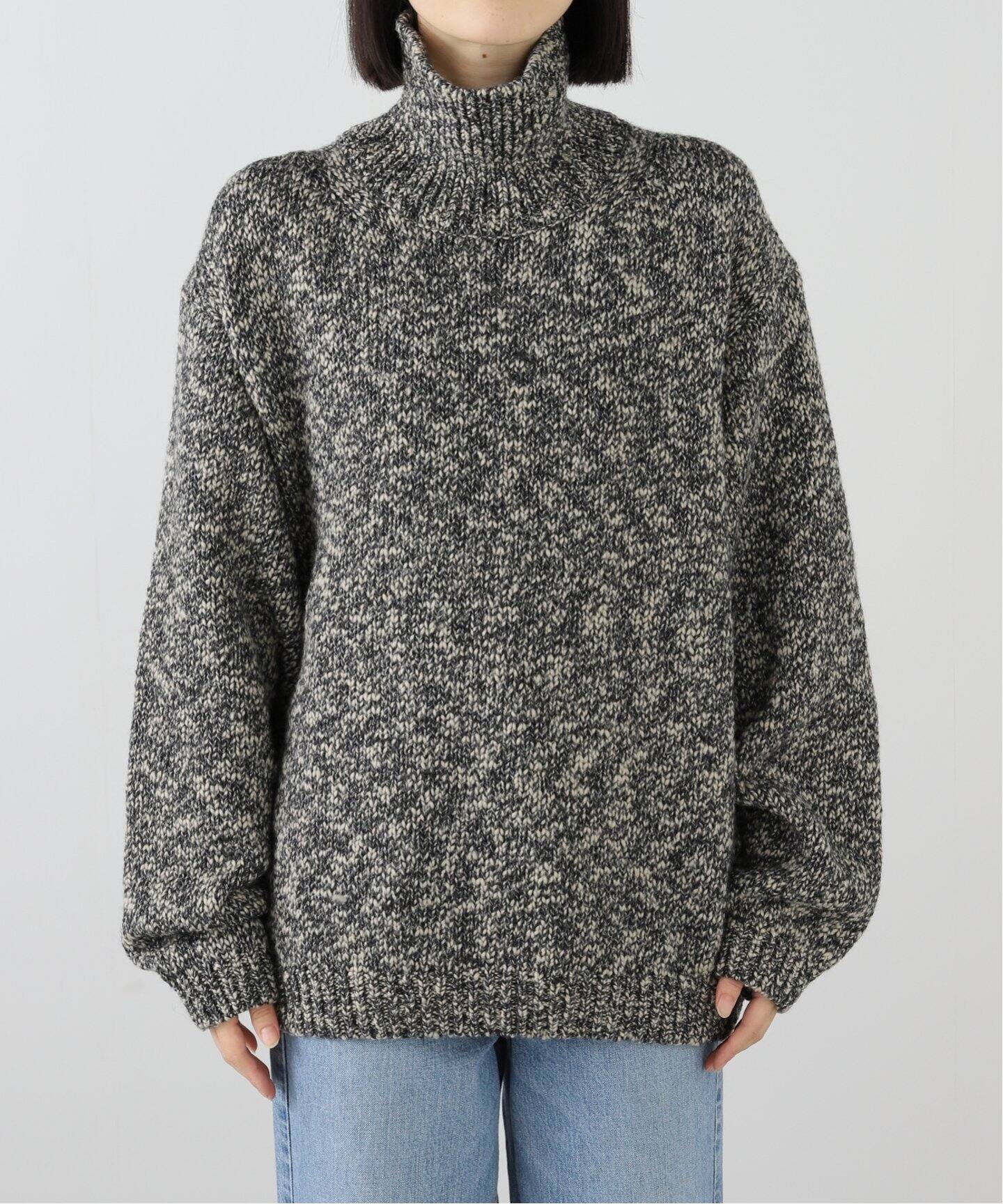 REVERVE RV24W004 MIX ハイネック (UNISEX)（ニット／セーター 