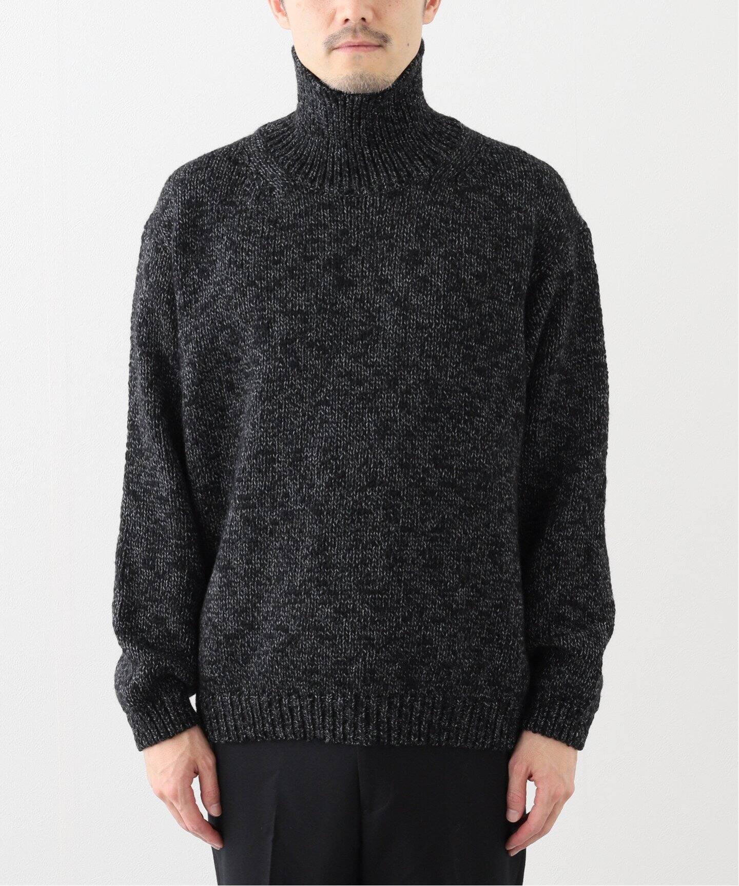【美品】reverve ハイネック ニットセーター 美品】reverve ハイネック ニットセーター