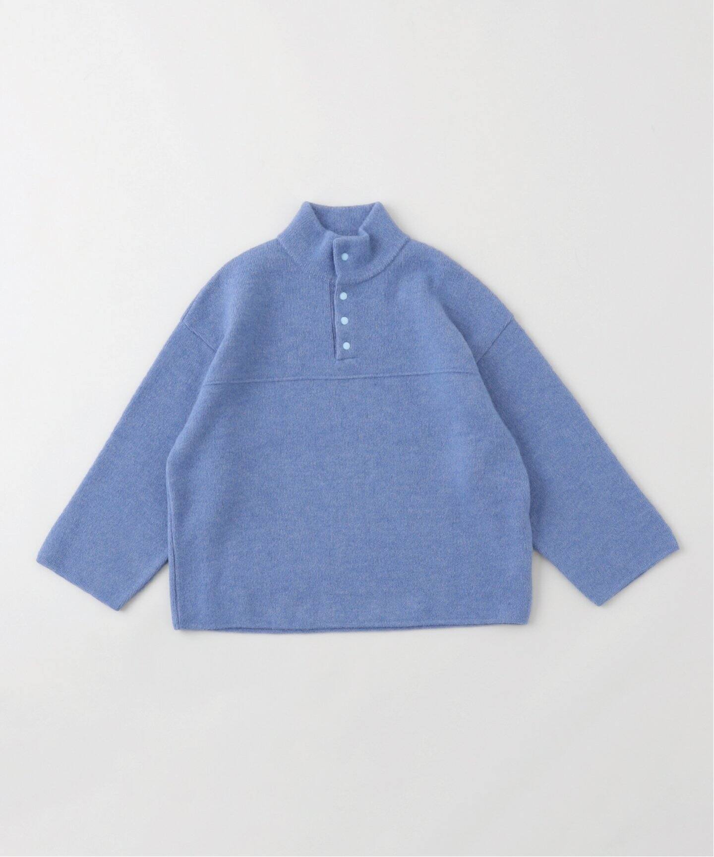 Blanc YM Wool Fleece Snap Pullover BL-24A-WFSP (UNISEX)（ニット 