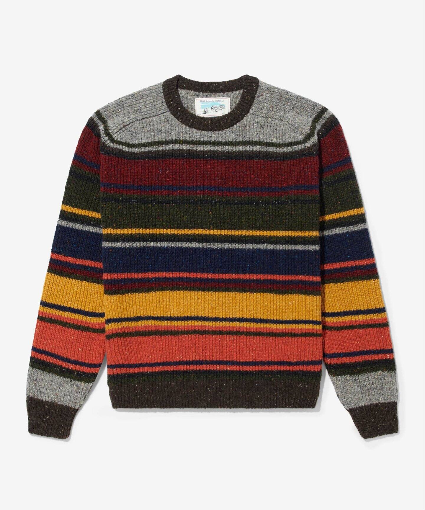 Striped Donegal Shaker Sweater（ニット／セーター）｜NOAH（ノア）の 