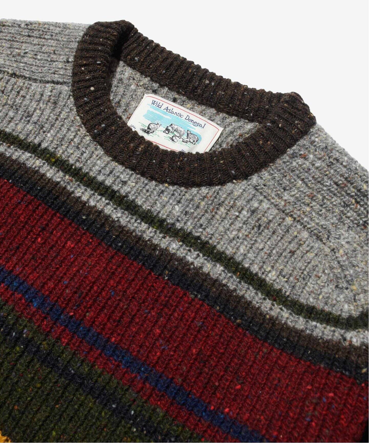 Striped Donegal Shaker Sweater（ニット／セーター）｜NOAH（ノア）の 