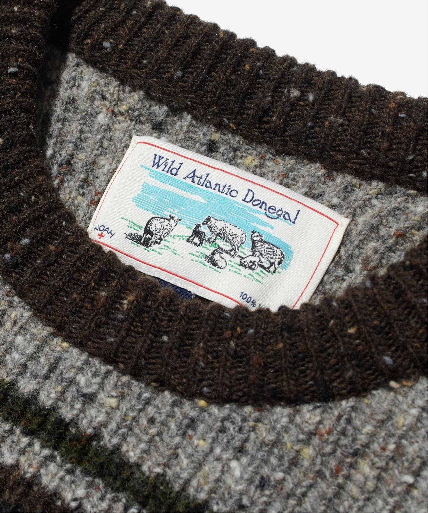 Striped Donegal Shaker Sweater（ニット／セーター）｜NOAH（ノア）の 