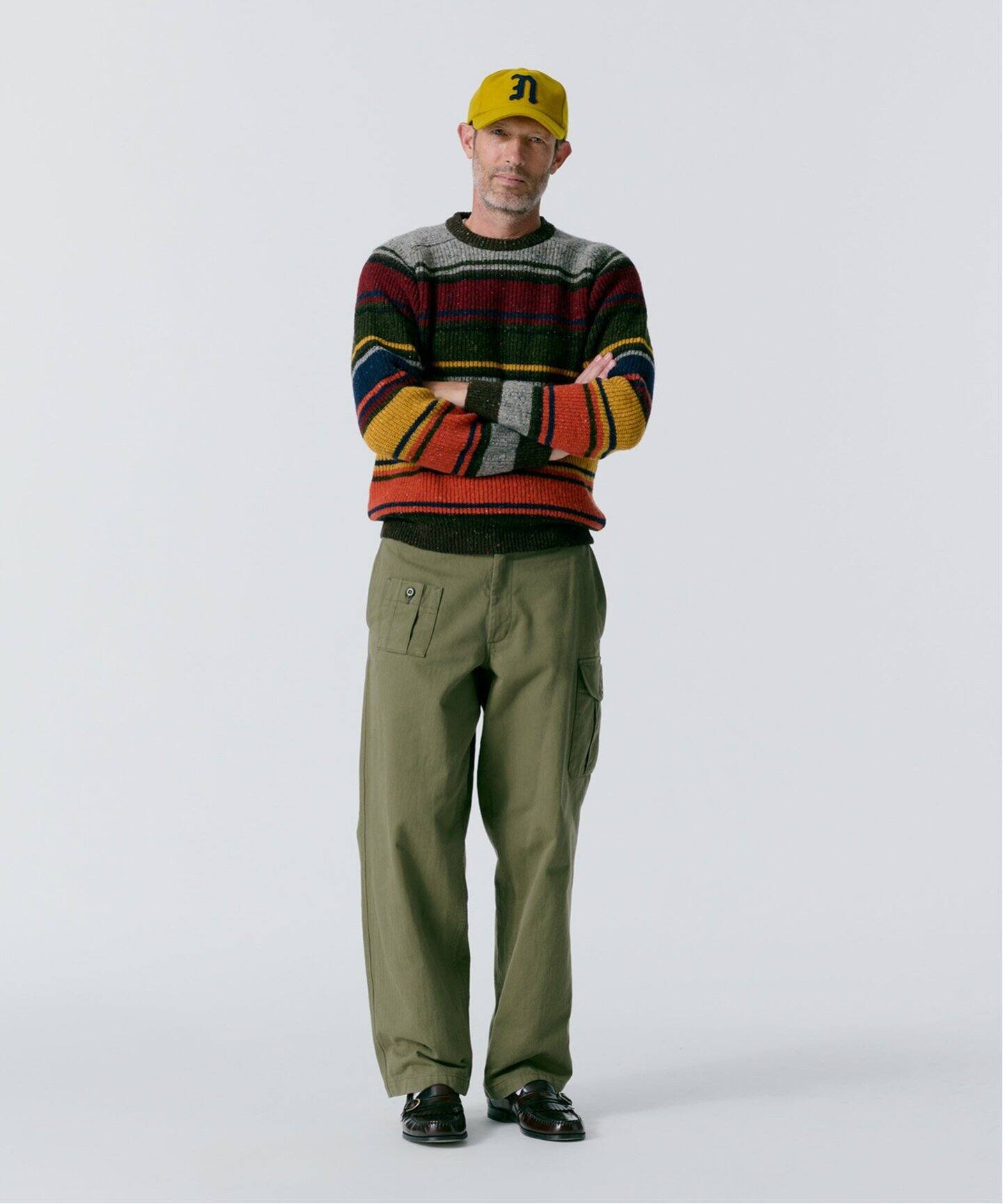 Striped Donegal Shaker Sweater（ニット／セーター）｜NOAH（ノア）の 