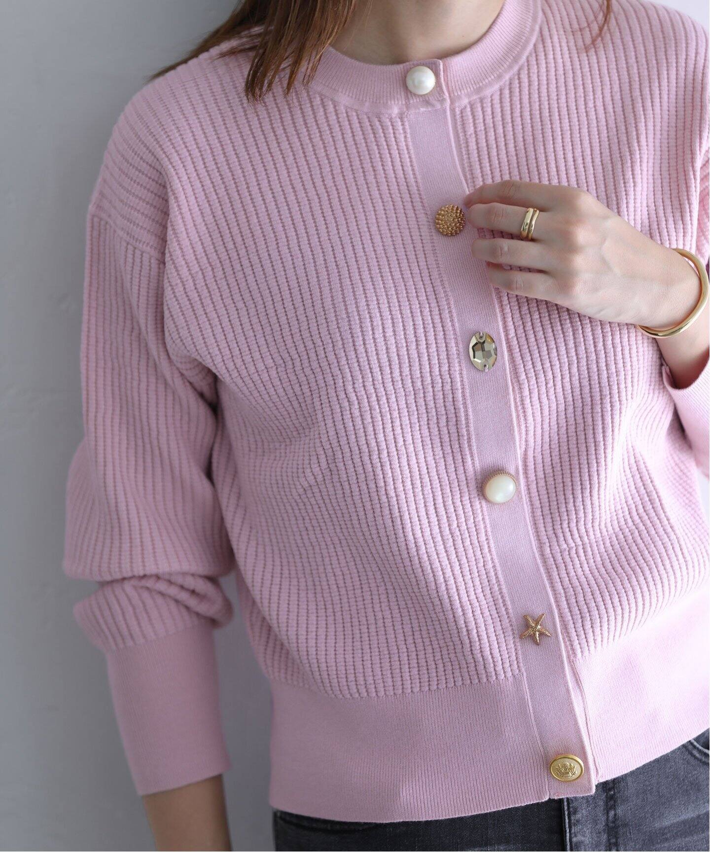 TORRAZZO DONNA/トラッゾドンナ】Bijou Cardigan（カーディガン）｜La 