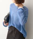 《追加》ルーズモヘヤMIXボートネックニット