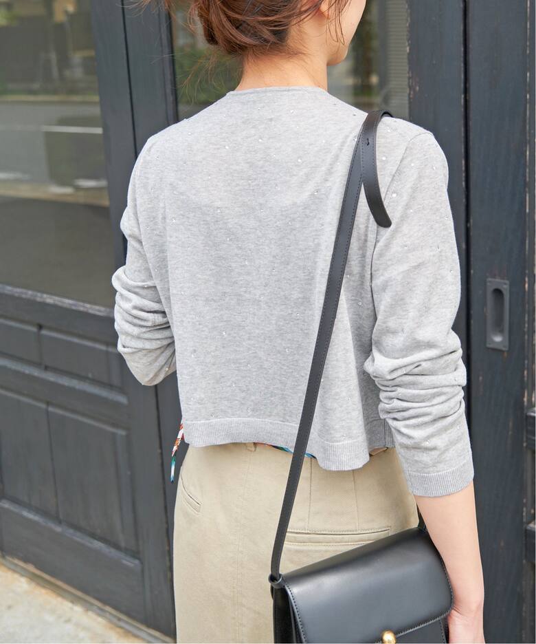 ビジューニットショートカーディガン（カーディガン）｜Spick and Span  