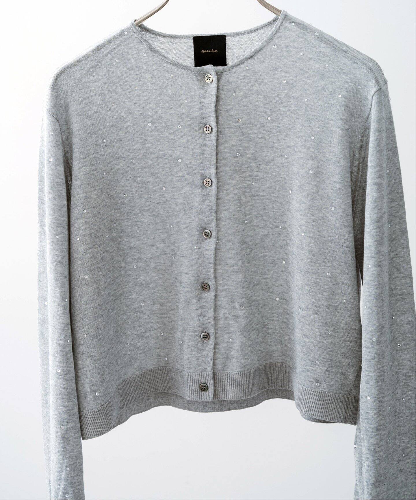 ビジューニットショートカーディガン（カーディガン）｜Spick and Span  